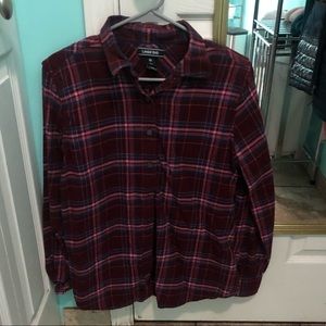 Flannel button down